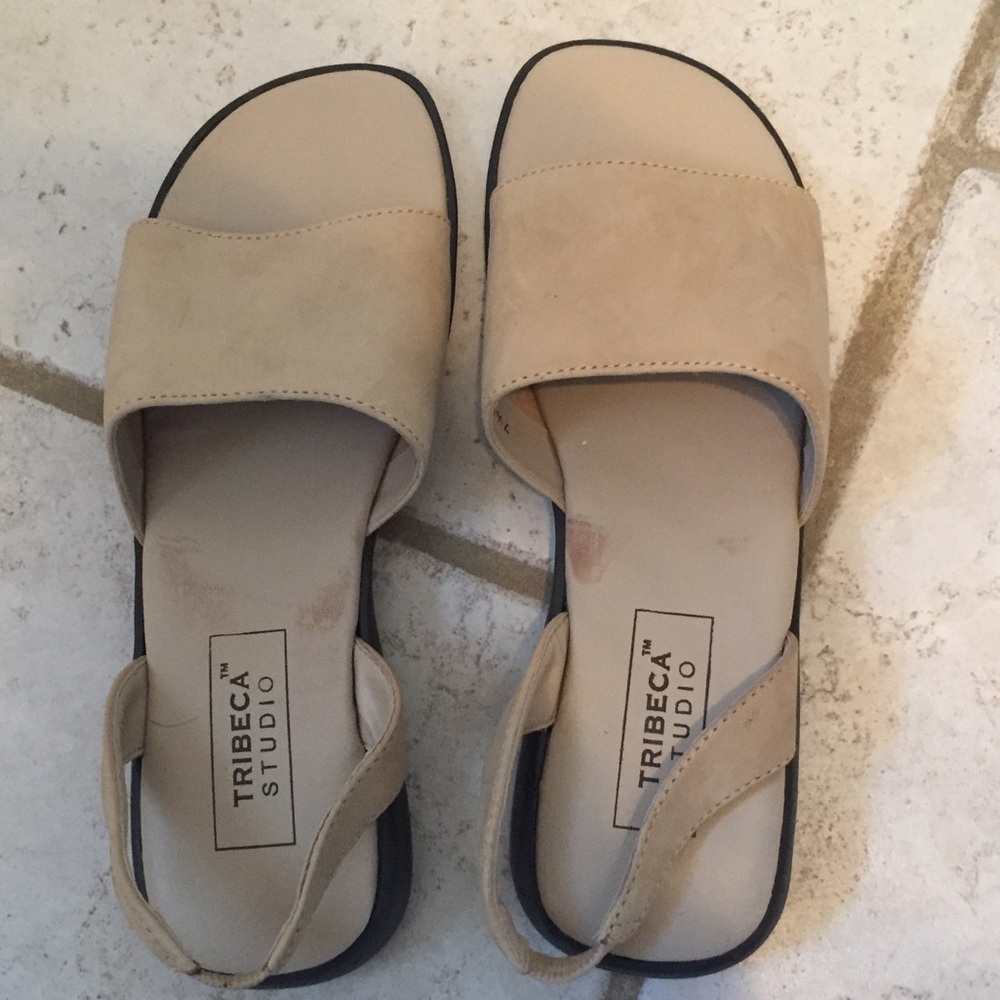 NWOB Leather Sandals 7.5 M
